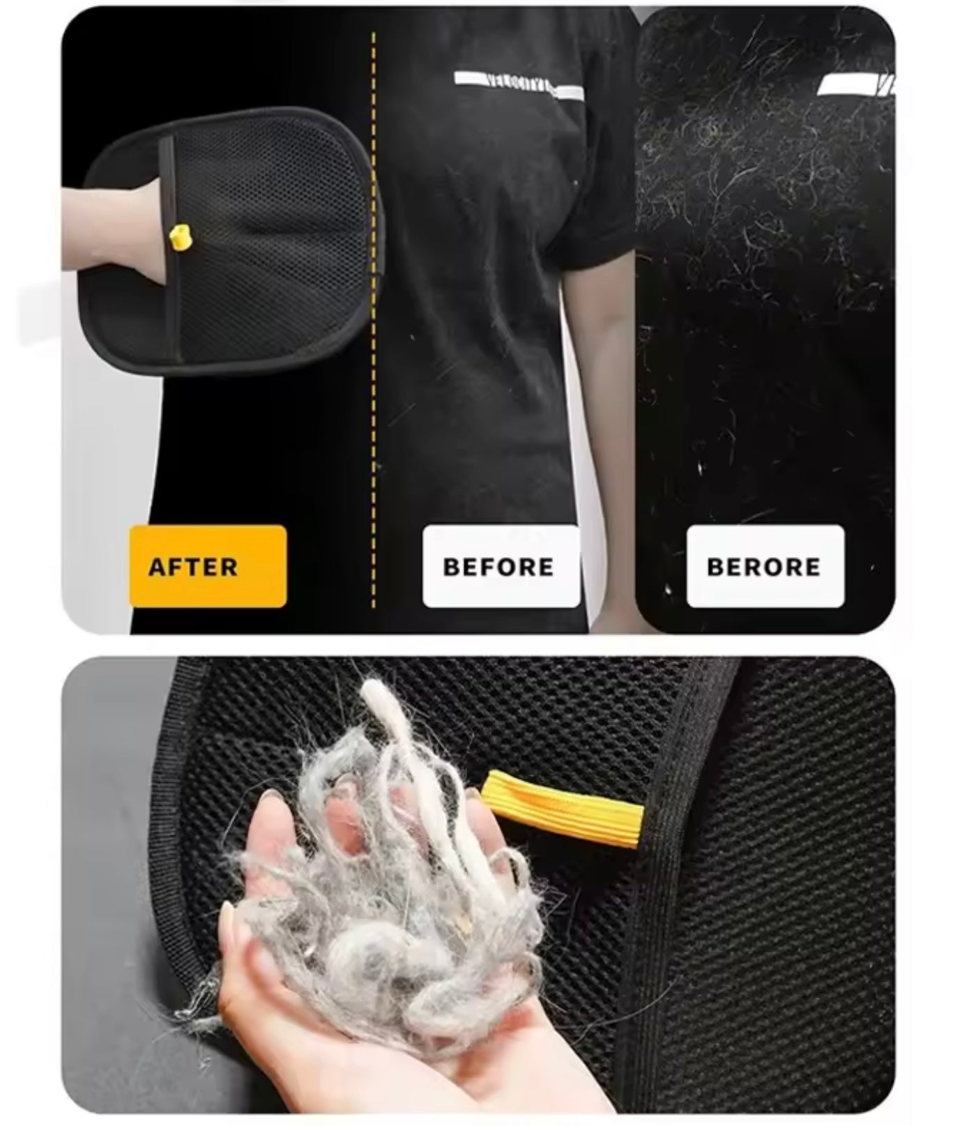 Pet Hair Removal Mitt