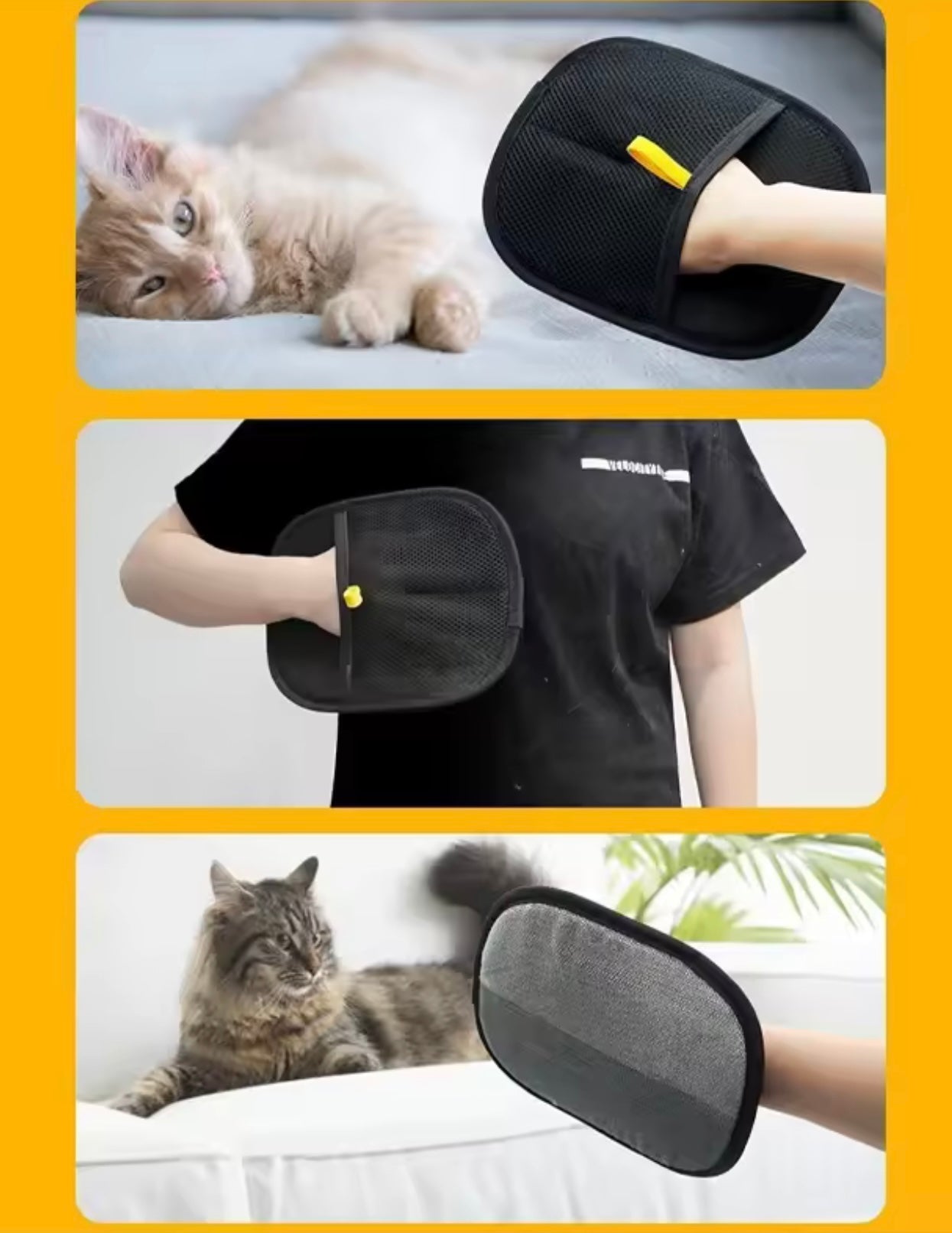Pet Hair Removal Mitt