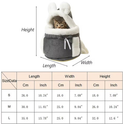 Warm Pet Carrier Bag